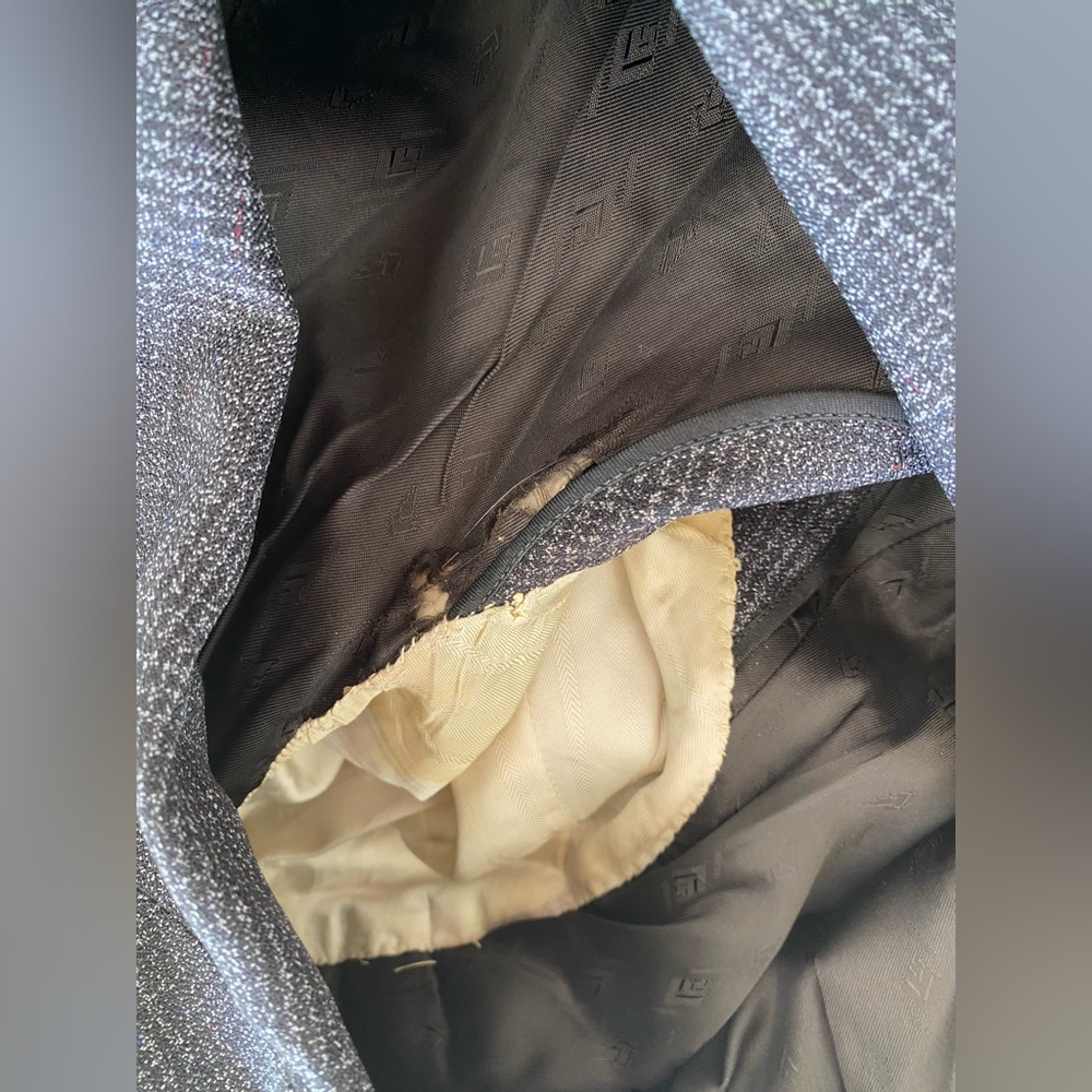 1930s Union Made Strictly Custom Tailoring Dark Grey Men's Blazer Mob Clean Cut - Picture 6 of 12